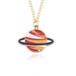 Collier Planète: Explorez Le Système Solaire En Couleurs Vives