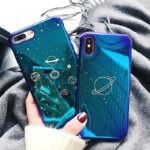 Coque Iphone Réfléchissante Planètes Funky