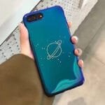 Coque Iphone Réfléchissante Planètes Funky: Style Et Protection - Saturne Brillante / Iphone 6 / 6s