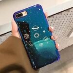 Coque Iphone Réfléchissante Planètes Funky