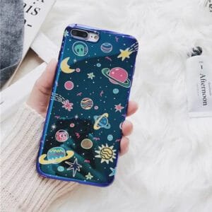 Coque Iphone Réfléchissante Planètes Multicolores Pour Un Style éclatant 3 Coque Iphone Réfléchissante Planètes Multicolores Pour Un Style éclatant - Iphone 6 Plus Et 6s