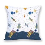 Coussin Mission Spatiale: Embellissez Votre Chambre Astronaute