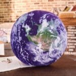 Coussin Planète Terre Pour Une Déco Spatiale Unique - 35 x 35 Cm