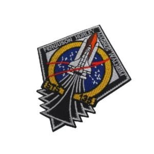 écusson Commémoratif Des Navettes Spatiales Atlantis - Sts-135