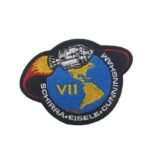 ecusson de la mission apollo 7 vaisseau en orbite terrestre 348 1