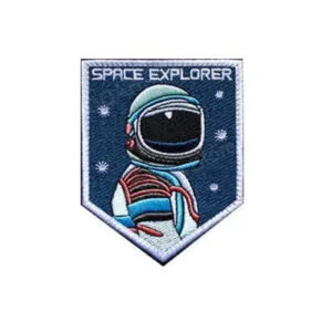 écusson Hommage Aux Astronautes Explorateurs De L’espace