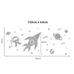 ensemble de stickers enfants sur le theme lespace 278 1