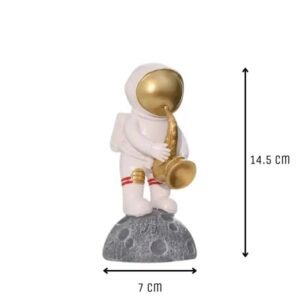 figurine astronaute violoniste et guitariste en resine 875 1