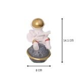 figurine astronaute violoniste et saxophoniste en resine 677 1