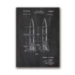 fusees von braun le debut de la conquete spatiale americaine 30 x 40 cm 196 1