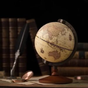 globe terrestre retro decoratif pour un bureau au style vintage 959 1