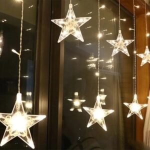 guirlande etoilee lumineuse pour une ambiance apaisante jaune eu 220v 783 1