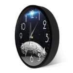 horloge decorative avec image de la lune accessoire pour chambre 178 1