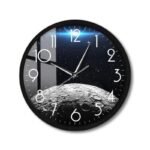 horloge decorative avec image de la lune accessoire pour chambre 516 1