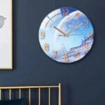Horloge Décorative: Paysage D’exoplanète Pour Votre Intérieur