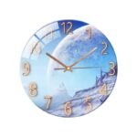 Horloge Décorative Paysage D&rsquo;exoplanète