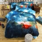 housse de couette nebuleuse dormez sous un ciel etoile 150cm x 210cm 4pcs housses 765 1