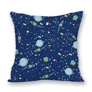 housse de coussin constellations etoilees pour un decor spatial taies et protections 952 1