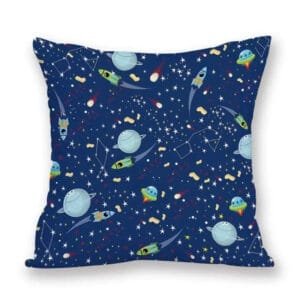Housse De Coussin Constellations étoilées Pour Un Décor Spatial