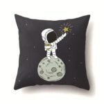 housse de coussin decroche les etoiles pour petits astronautes taies et protections 761 1