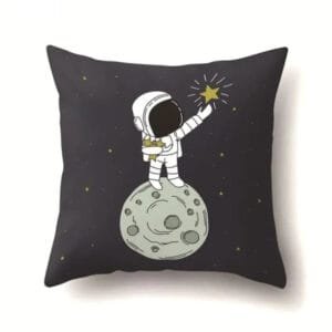 Housse De Coussin Décroche Les étoiles Pour Petits Astronautes