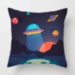 housse de coussin extraterrestre pour une touche cosmique taies et protections doreiller 922 1