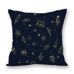 housse de coussin orbite spatiale pour une decoration unique taies et protections 603 1