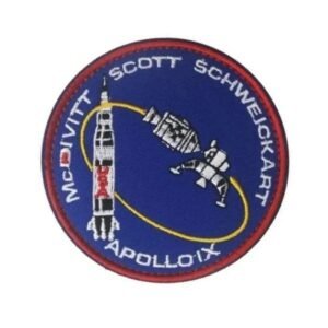 insigne officiel de la mission apollo 9 exploration lunaire 263 1