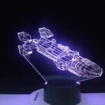 Lampe 3d Vaisseau Spatial Usb