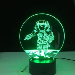 Lampe Astronaute Usb Pour Illuminer Votre Bureau Avec Style