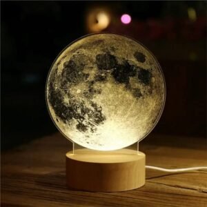 lampe dambiance en acrylique inspiree de la lune 481 1
