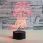 lampe de chevet astronaute avec cable usb et illusion 3d lumineuse 272 1