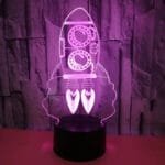 Lampe Led Fusée Avec Câble Usb Pour Une Déco Apaisante