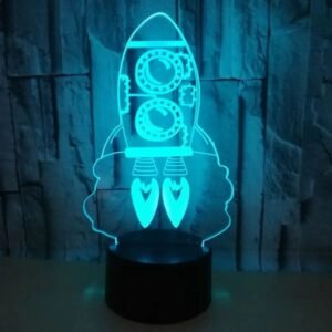 lampe led fusee avec cable usb pour une deco apaisante 796 1