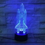 lampe navette 3d avec cable usb pour un eclairage moderne au bureau 592 1