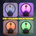 lecteur de musique bluetooth lune et astronaute decoratif 679 1