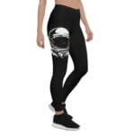 Legging Inspiré Des Astronautes Avec Design De Casque élégant - Xs