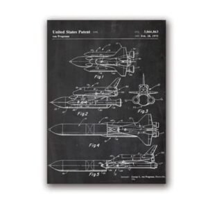 levolution des navettes spatiales americaines et leur impact historique 30 x 40 cm 616 1