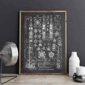 L’ingénierie Spatiale Soviétique: Un Succès Emblématique - 21cm x 30cm / Noir
