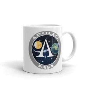 Mug Apollo: Idéal Pour Les Passionnés D’espace Et D’astronomie - 325 Ml