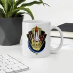 mug commemoratif du programme spatial des navettes nasa 820 1