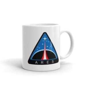 mug en ceramique decore du logo programme spatial ares 325 ml 624 1