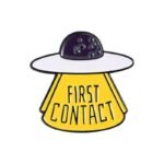 Pin’s Ovni Futurs Amis Extraterrestres