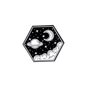 pins spatial noir et blanc pour passionnes dastronomie 815 1