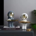 plateau a cles astronaute accessoire decoratif pratique et original 553 1