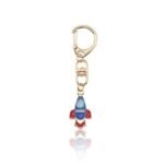 porte cles fusee coloree pour egayer vos cles 638 1