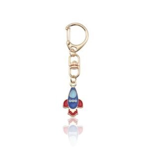 porte cles fusee coloree pour egayer vos cles 638 1