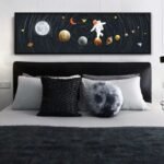 poster astronaute affiche spatiale originale pour votre decoration 10 x 30cm 810 1