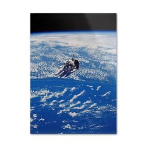 poster dastronaute en orbite impression haute definition 30 x 40 cm affiches 174 1