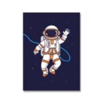 poster dastronaute en toile pour chambre denfant 30 x 40 cm 826 1